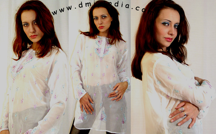 Sequin-Pastel Kurti