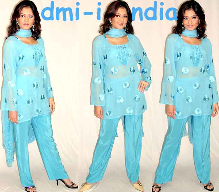 Resham Blue Set
