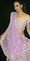 Lilac Lehenga-Choli