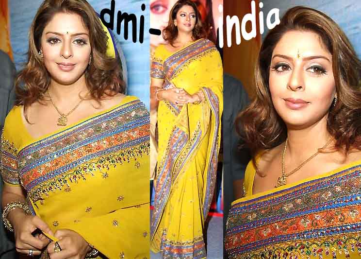 Nagma Mustard Sari