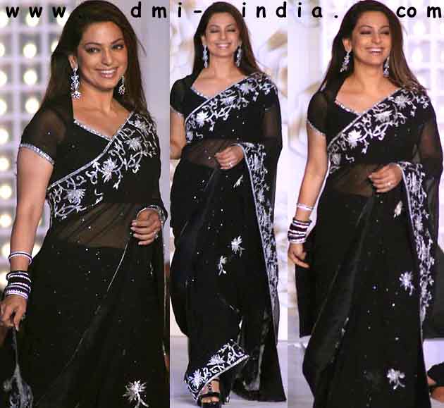 Juhi Silver Black