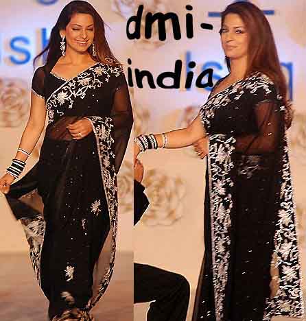 Juhi Silver Black